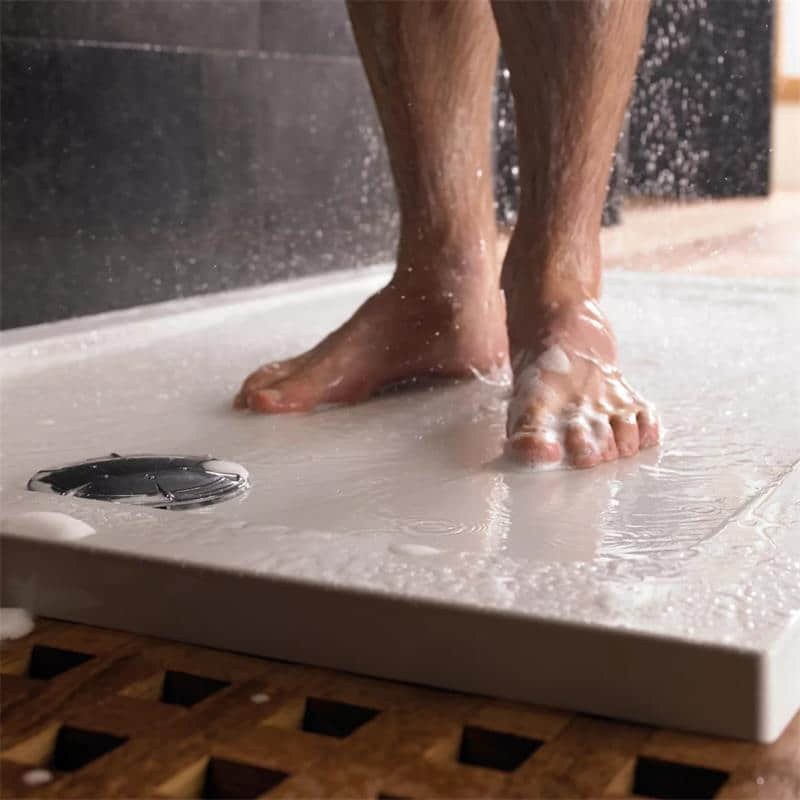 Acrylic shower tray